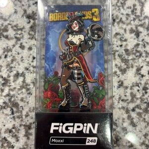 FiGPiN Moxxi Trading Card - Red and Brown